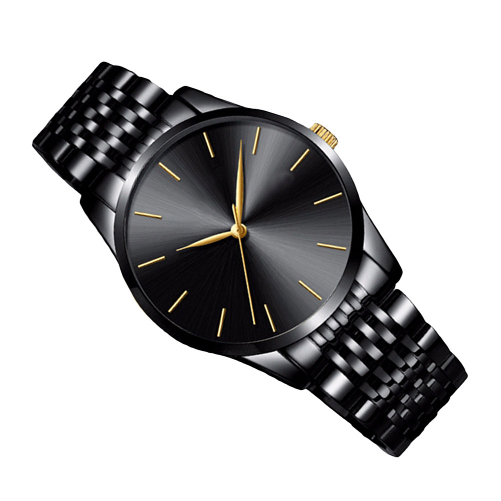 Stainless Steel Men Wrist Watc - Luxury Men Lifestyle review and price